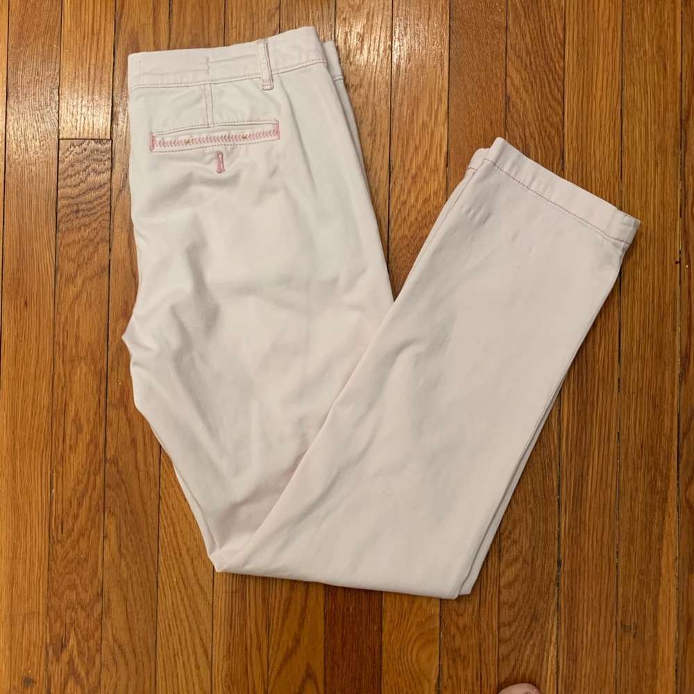 Pilcro Anthropologie Hyphen Chinos in Pink, Size 28, EUC